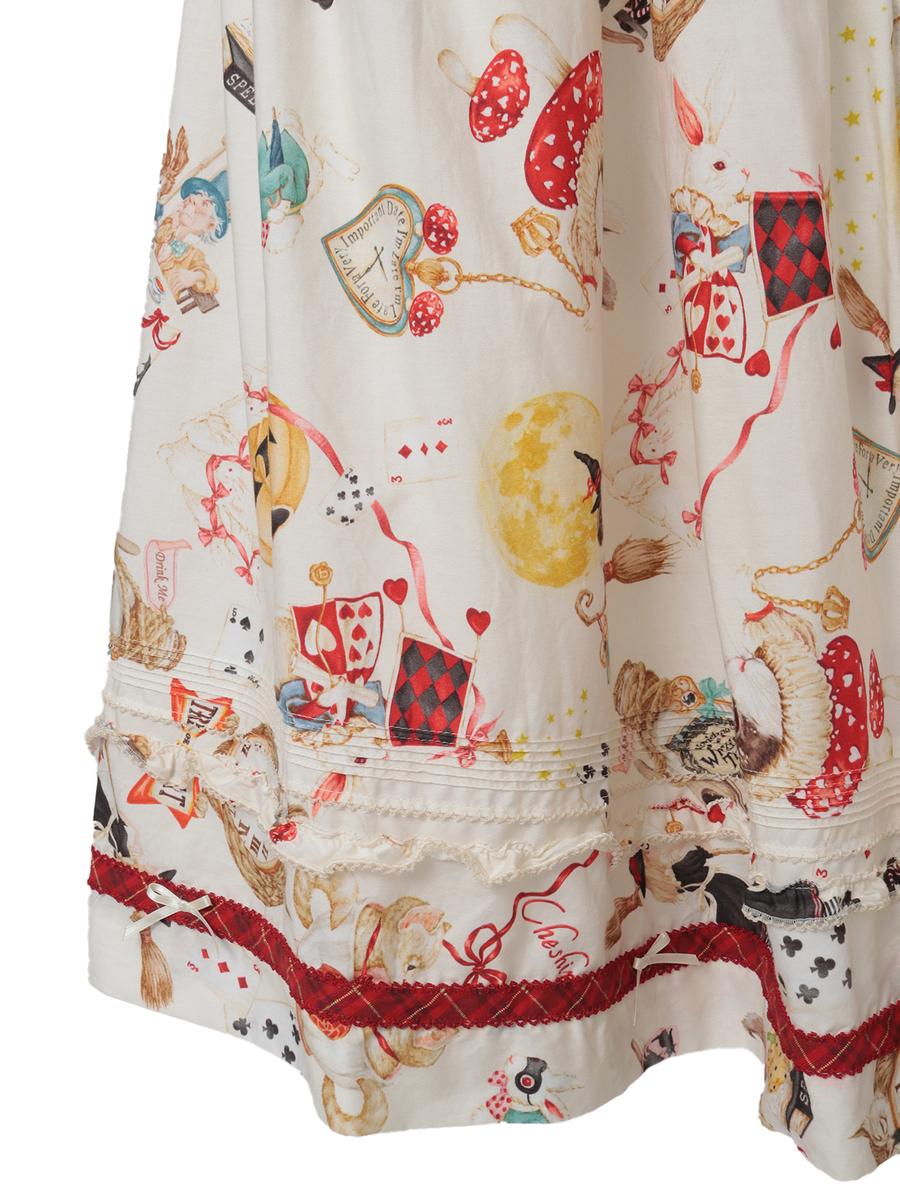 ハロウィーンワンダーランドプリントスカート 詳細画像 キナリ 5