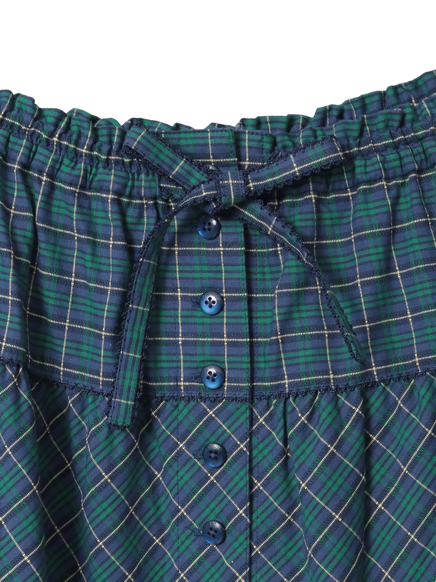 オリジナルコードチェックスカート 詳細画像 イエロー 4