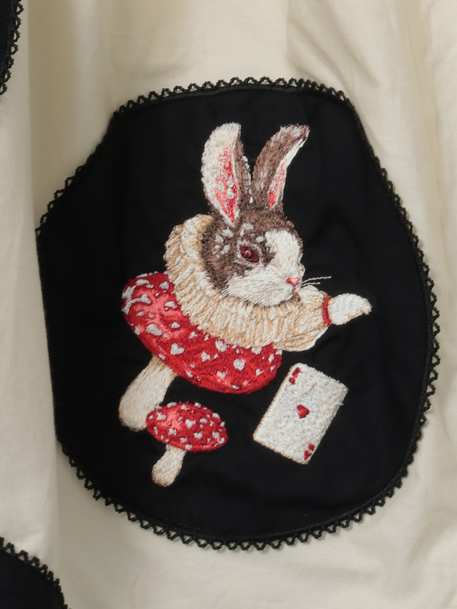 ハロウィーンワンダーランドワッペン使いスカート 詳細画像 キナリ 6