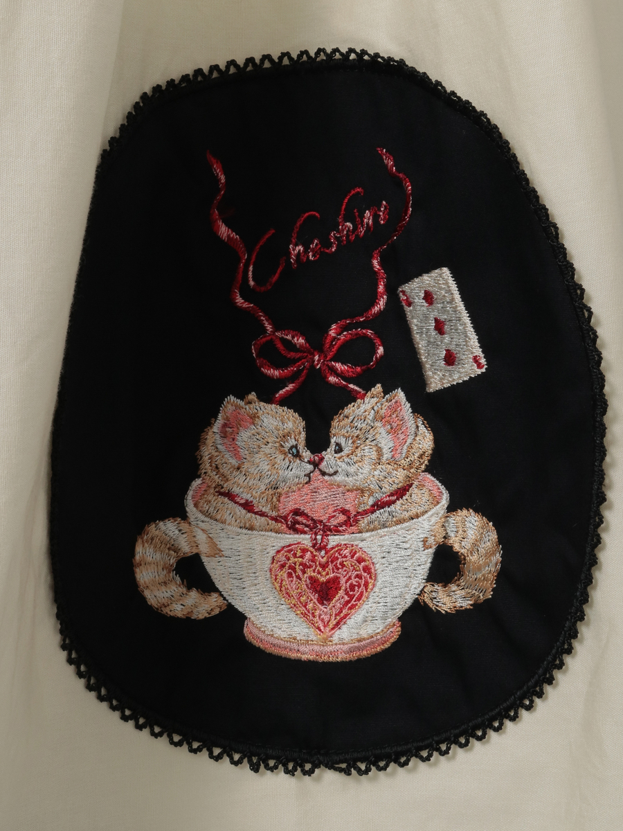 ハロウィーンワンダーランドワッペン使いスカート 詳細画像 キナリ 7