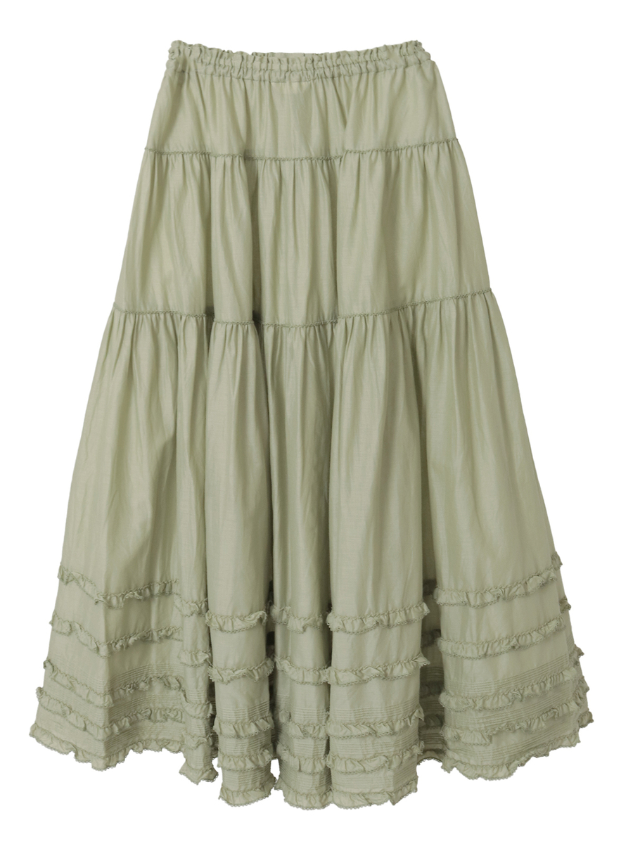 ローンティアードスカート 詳細画像 キナリ 2