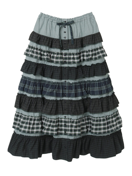 【試着のみ】ピンクハウス いちご柄 スカート/2025年 春 定価39,600円 試着のみ】ピンクハウス いちご柄 スカート/2025年 春 定価39,