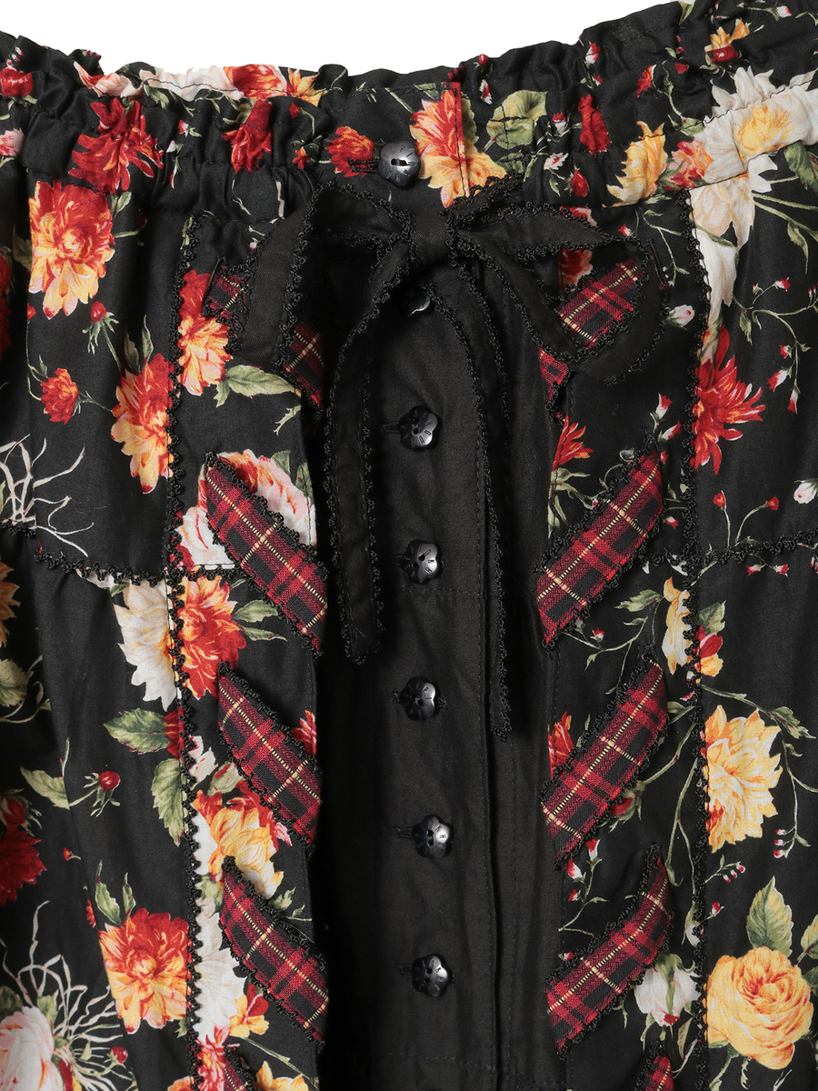 ジョセフィーヌプリントスカート 詳細画像 アイボリー 7