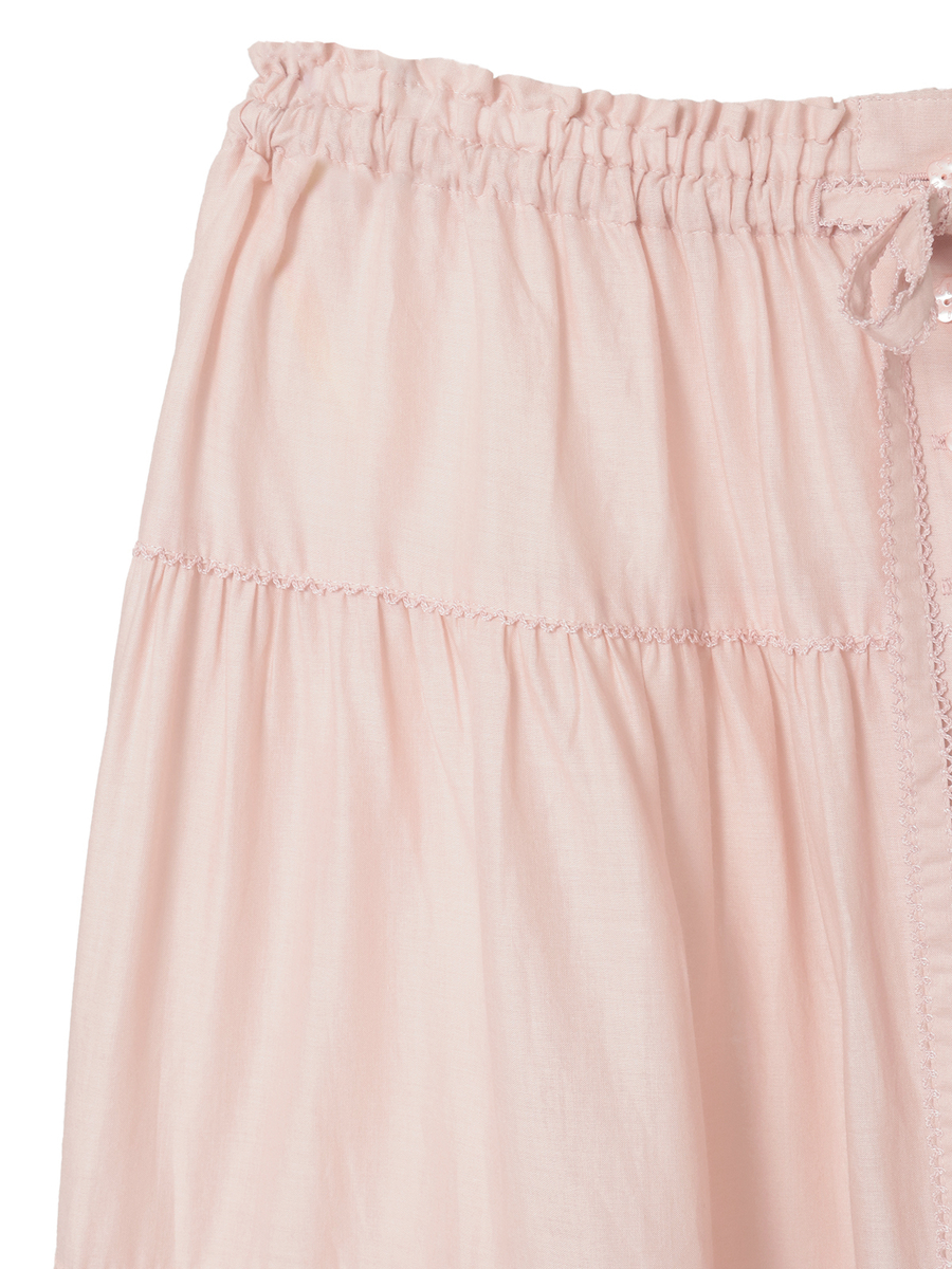 ケミカルレース使いスカート 詳細画像 ブルー 4