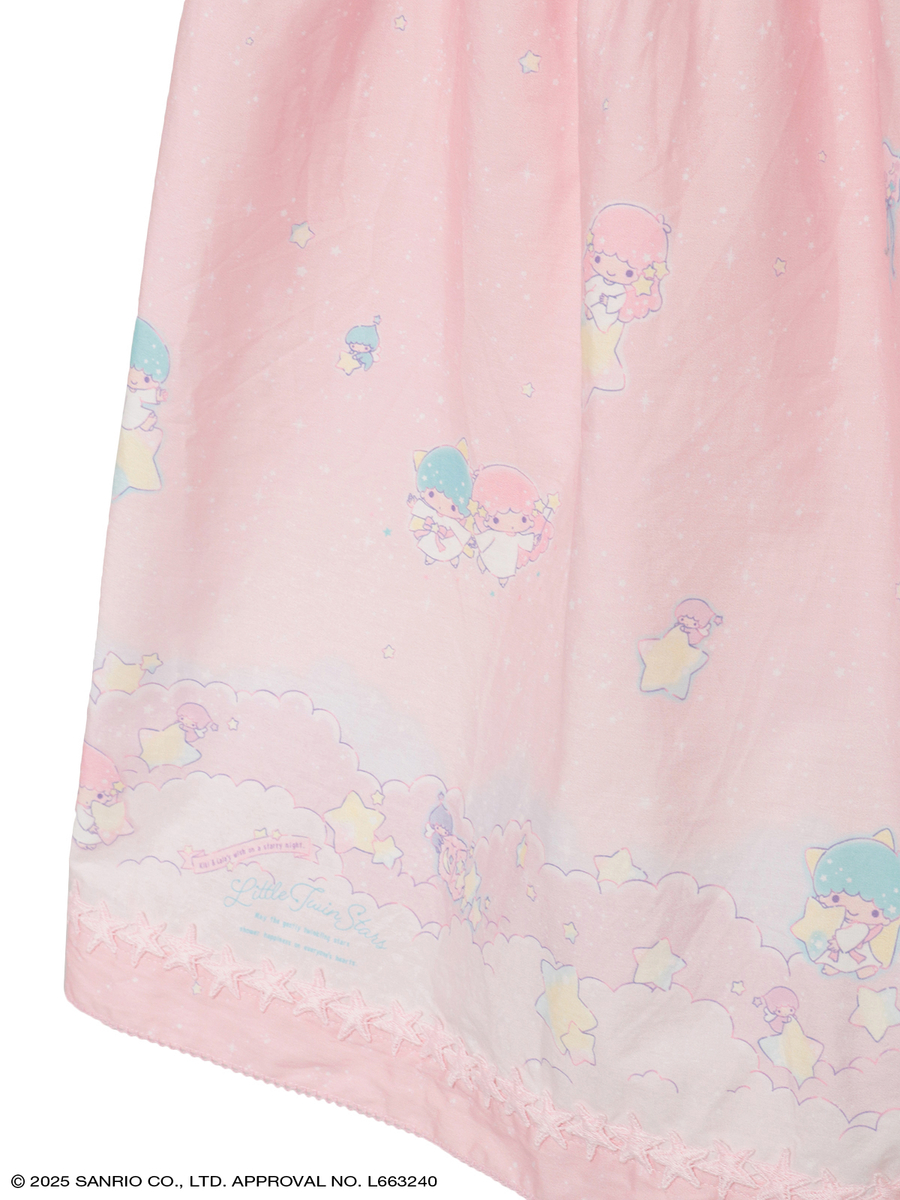 Little Twin Stars×PINK HOUSE A Starry Night Wish柄スカート 詳細画像 ソライロ 5