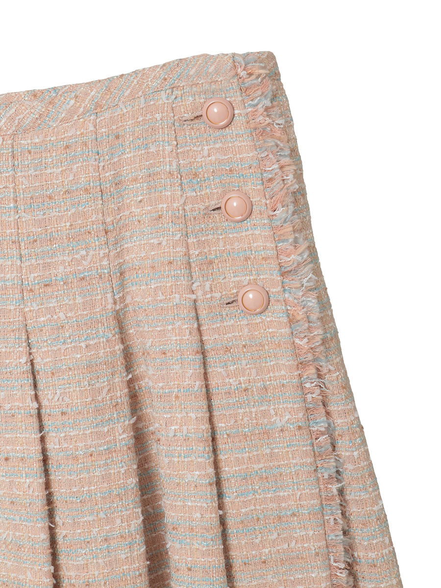 ファンシーツイードスカート 詳細画像 ピンクミックス系 3