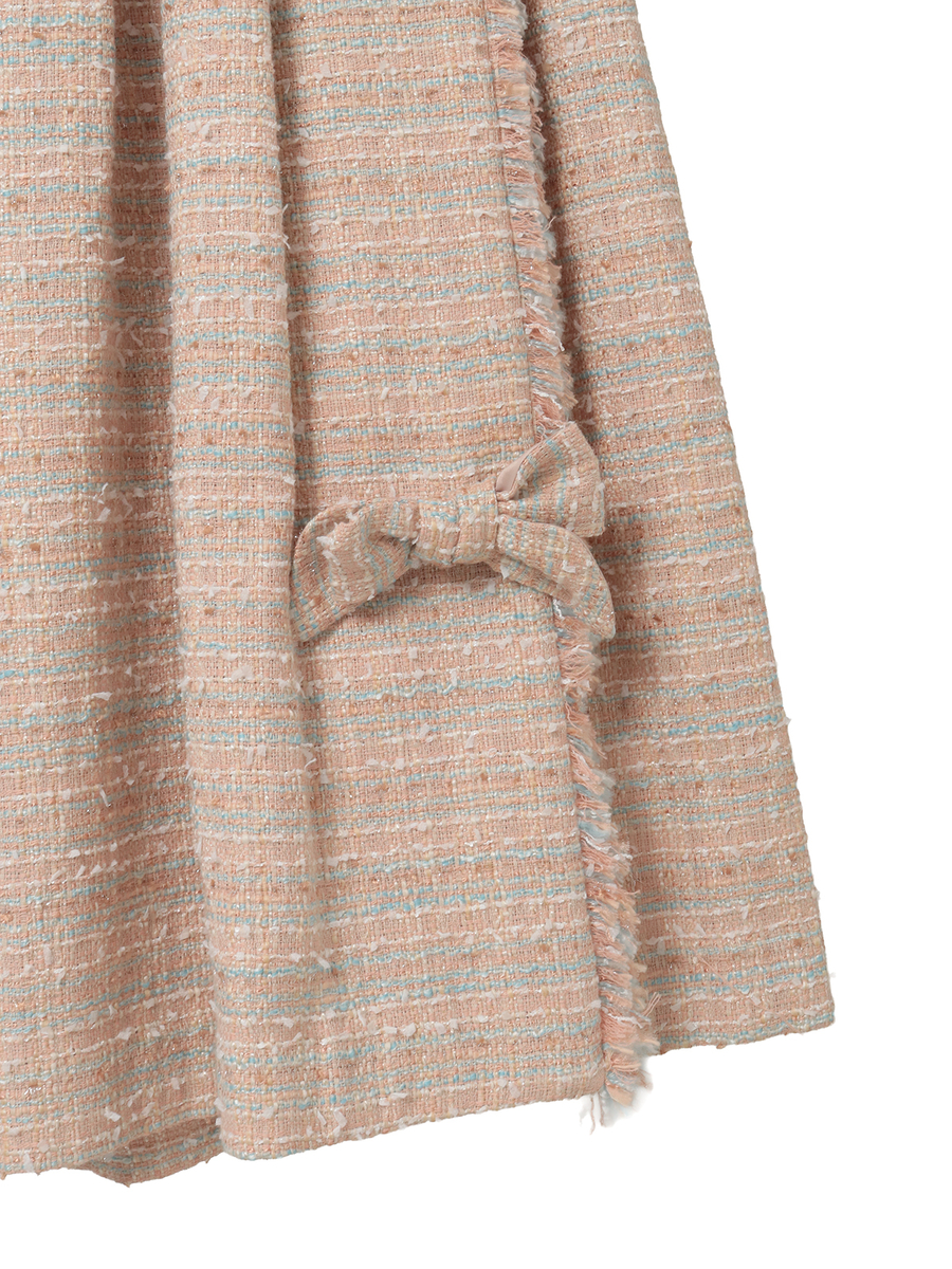 ファンシーツイードスカート 詳細画像 ピンクミックス系 5