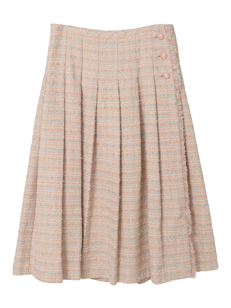 ファンシーツイードスカート 詳細画像 ピンクミックス系 7