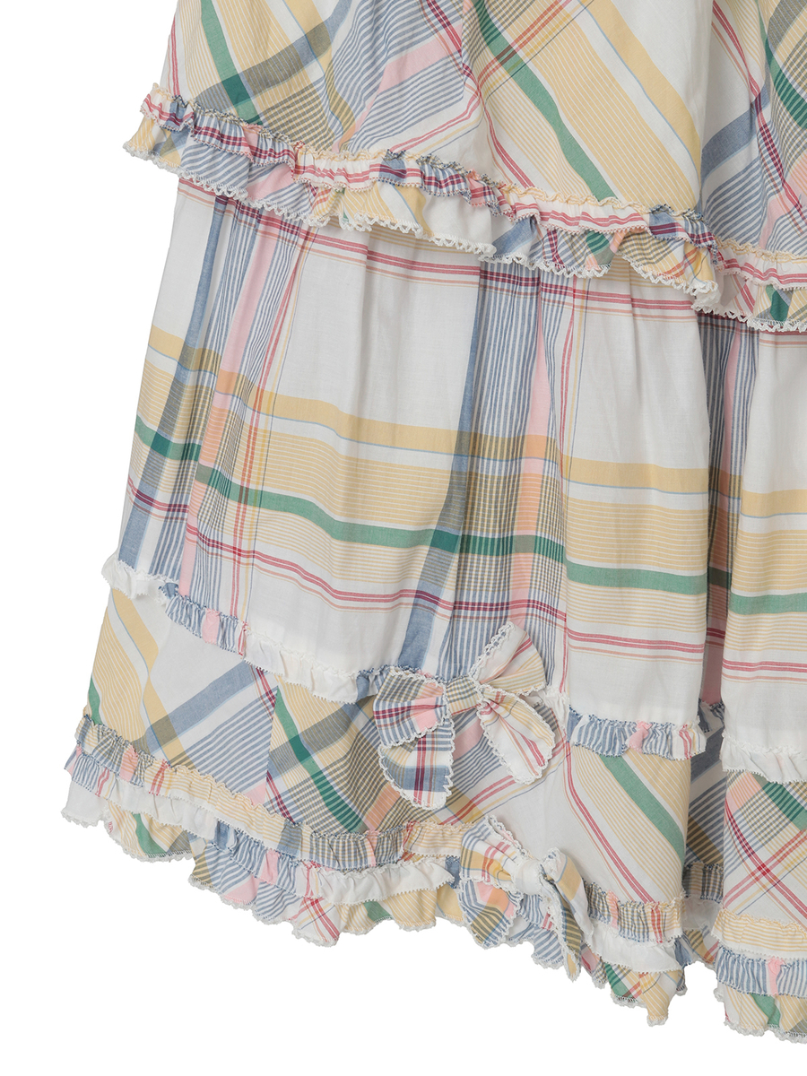 オリジナルチェックスカート 詳細画像 アカ 7