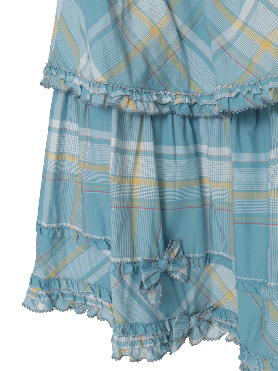 オリジナルチェックスカート 詳細画像 アカ 9