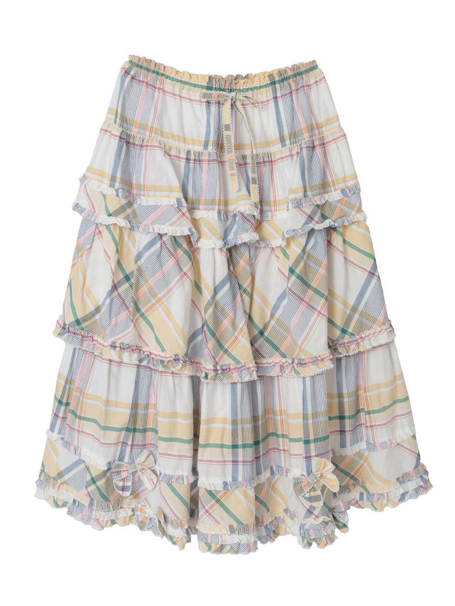 オリジナルチェックスカート 詳細画像 キナリ 1