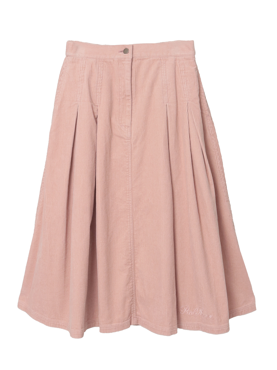 コーデュロイスカート 詳細画像 ピンク 1