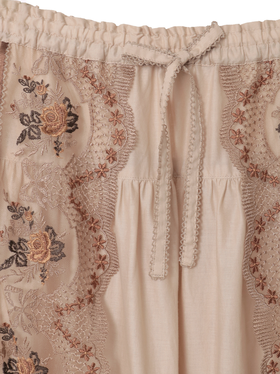 ロココレース使いスカート 詳細画像 アイボリー系 12