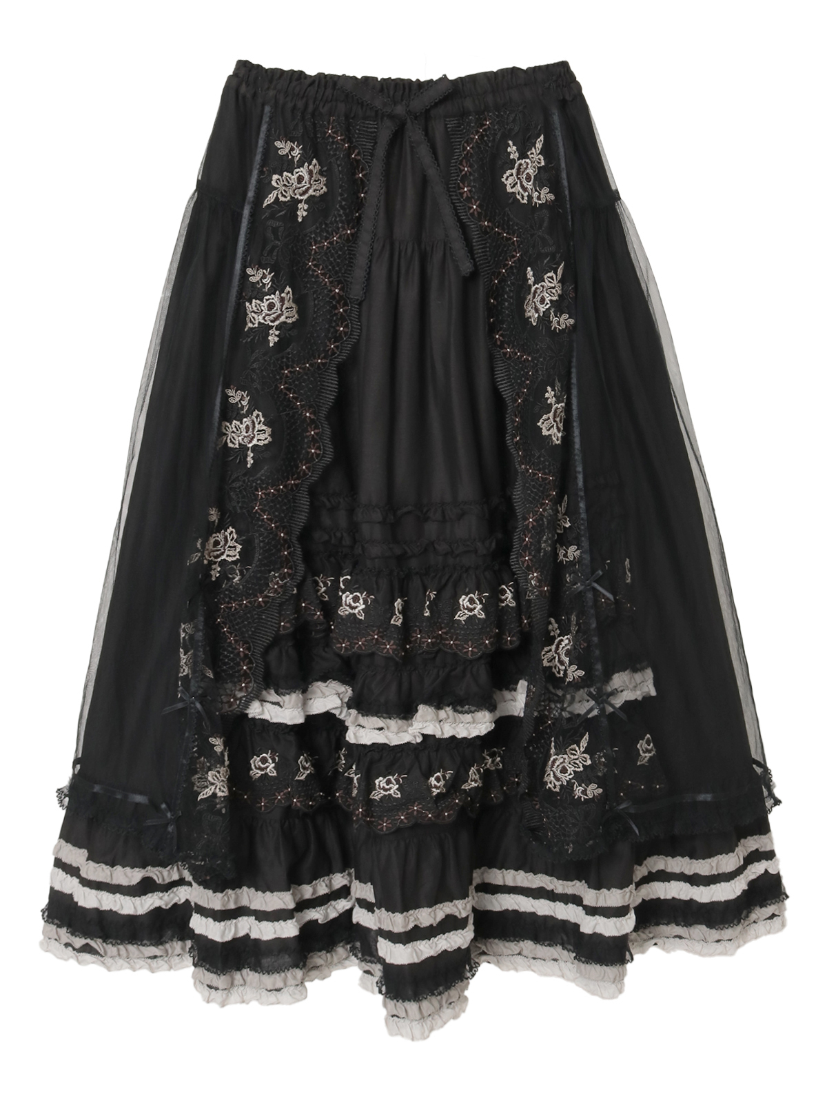 ロココレース使いスカート｜ピンクハウスオフィシャルオンライン