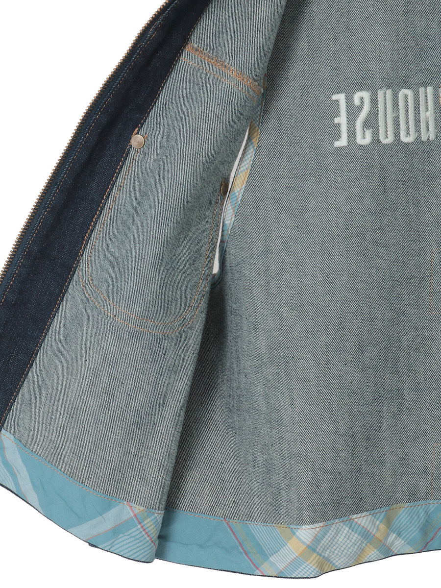 テディベア刺繍デニムベスト 詳細画像 クロ 14