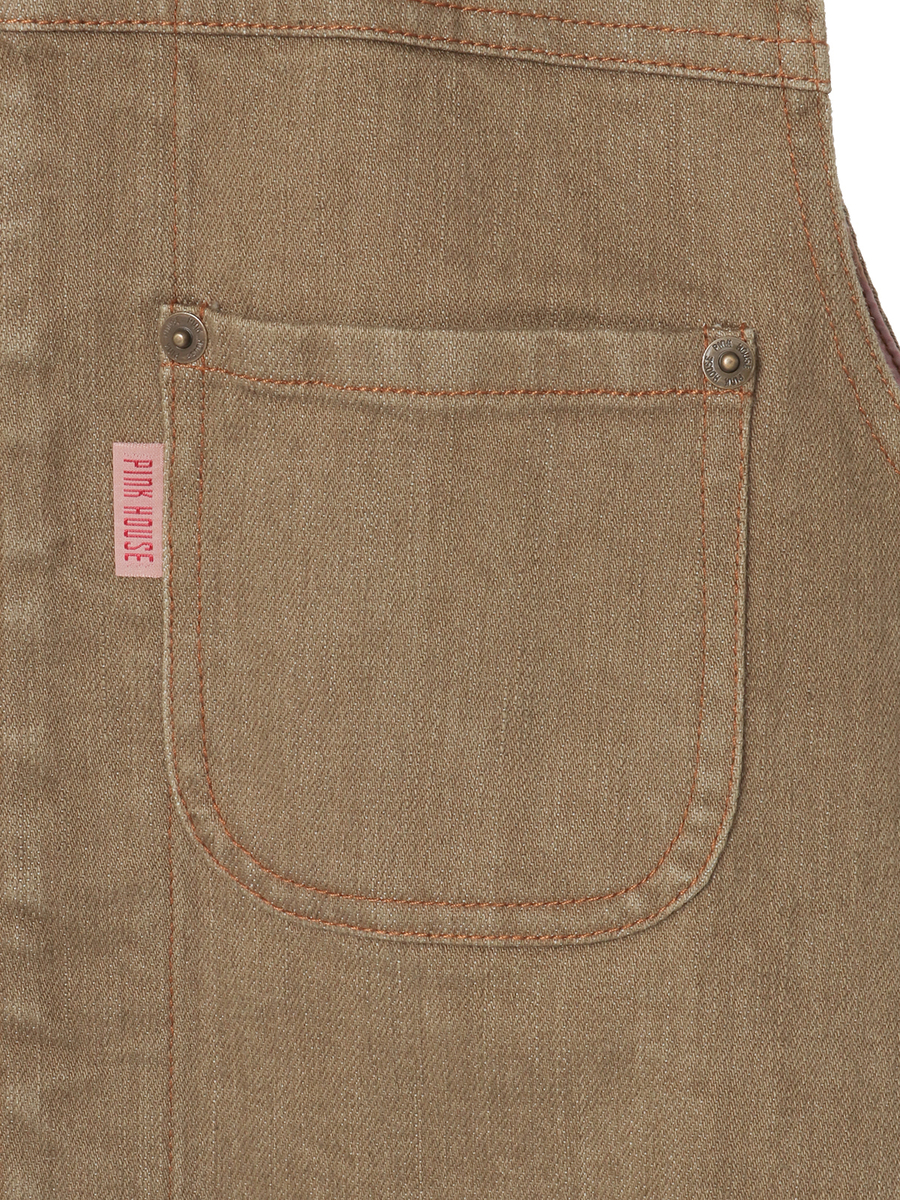 テディベア刺繍デニムベスト 詳細画像 クロ 6