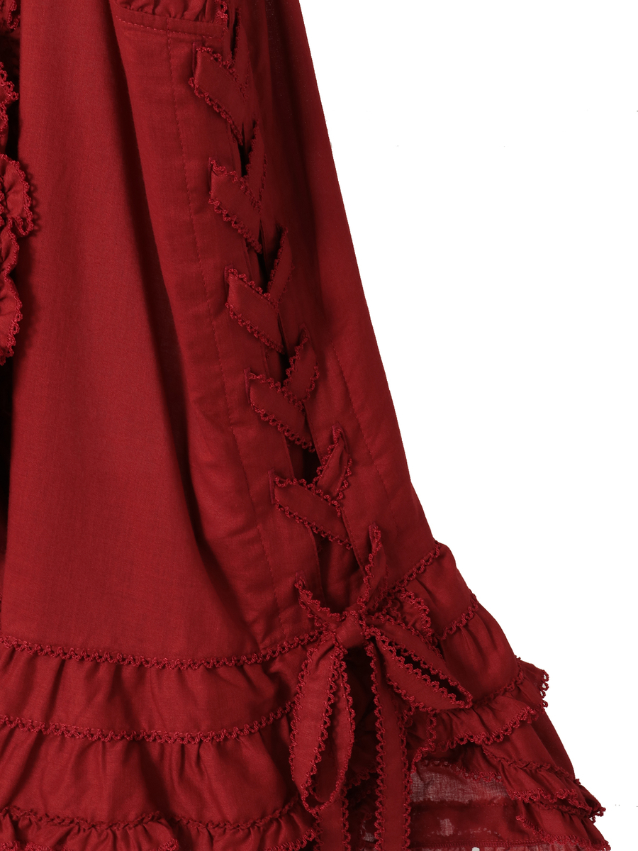 フランス製レース使いローンベスト 詳細画像 キナリ 14