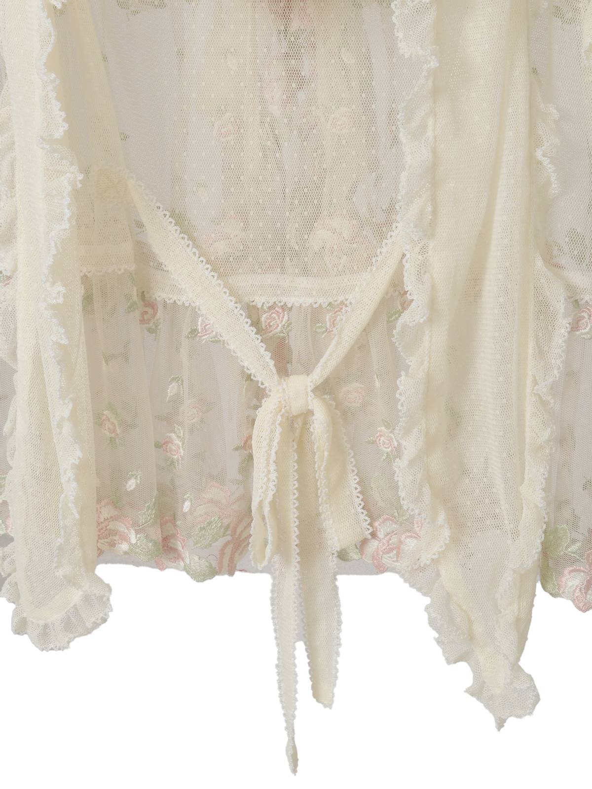 n.k atelier flower belt うさぎ付き　フリルベルト tocco closet りぼん付きサイドフリル装飾クラシカルアート