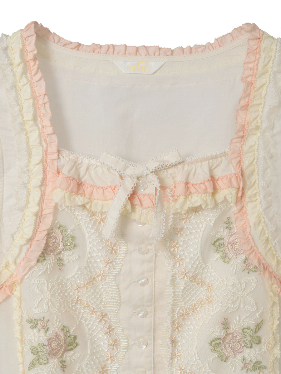 ロココレース使いベスト 詳細画像 ピンク系 3