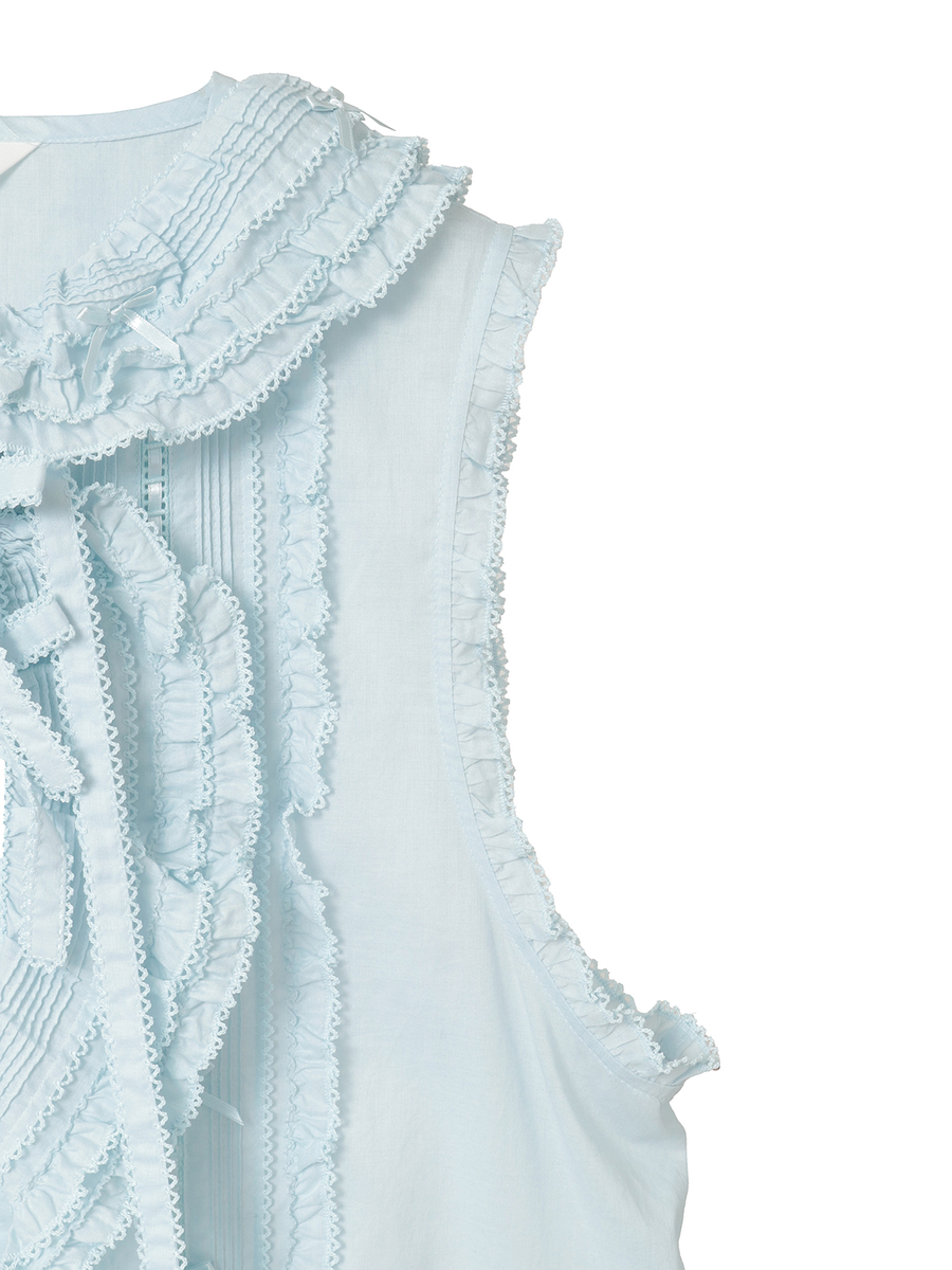 星ワッペン使いフード付きオーバーベスト 詳細画像 キナリ 4