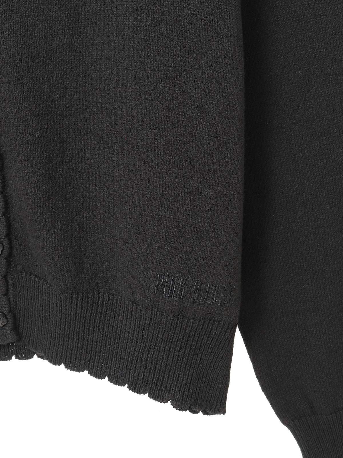 ロゴワンポイント刺繍カーディガン｜ピンクハウスオフィシャル