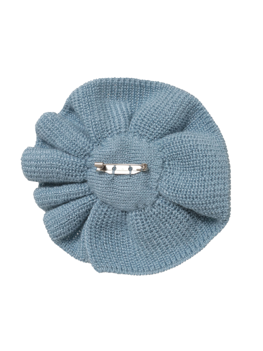 フラワーモチーフブローチ付きフリルニット 詳細画像 キナリ 9