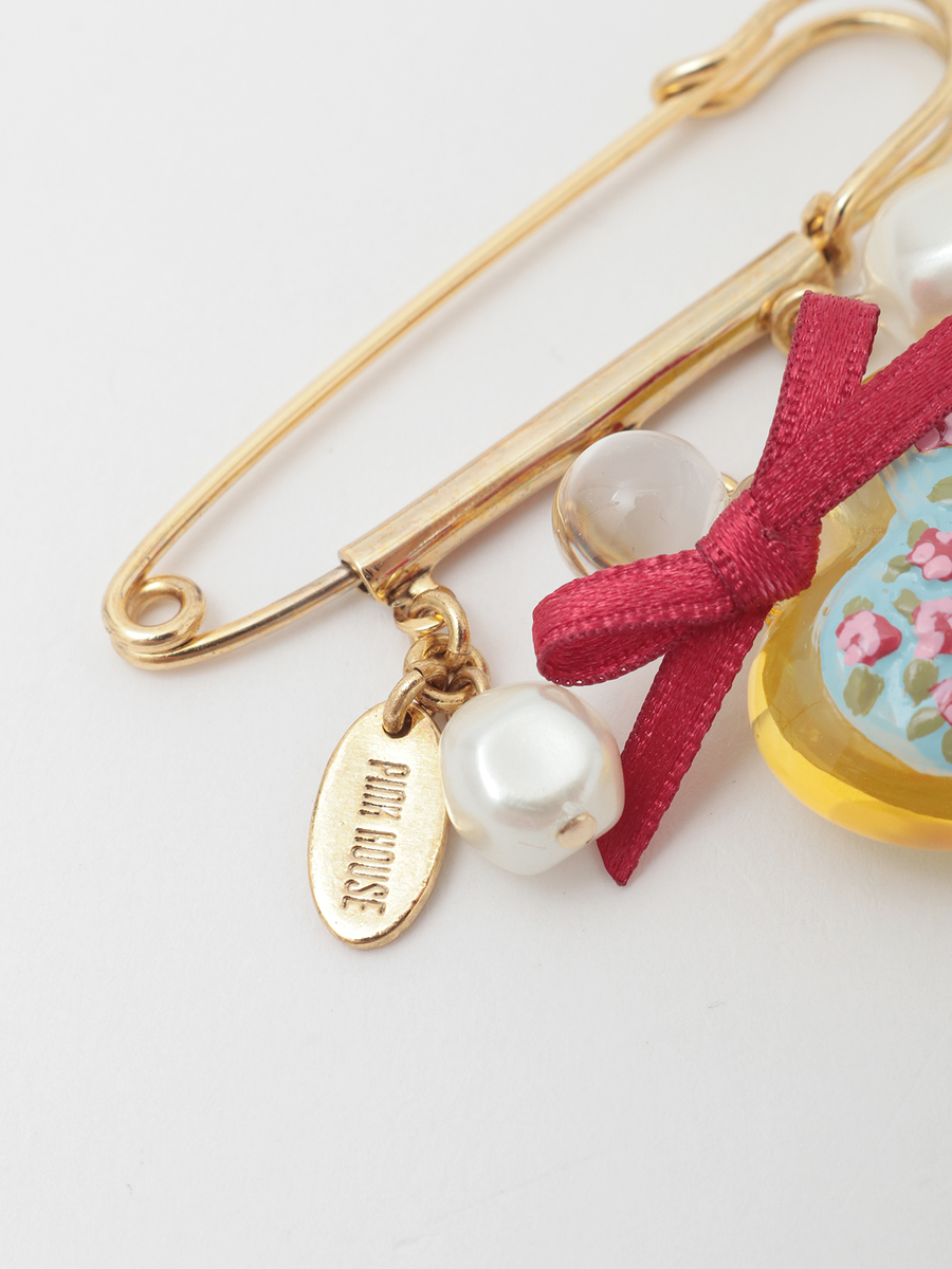 パフュームモチーフブローチ 詳細画像 ゴールド 3