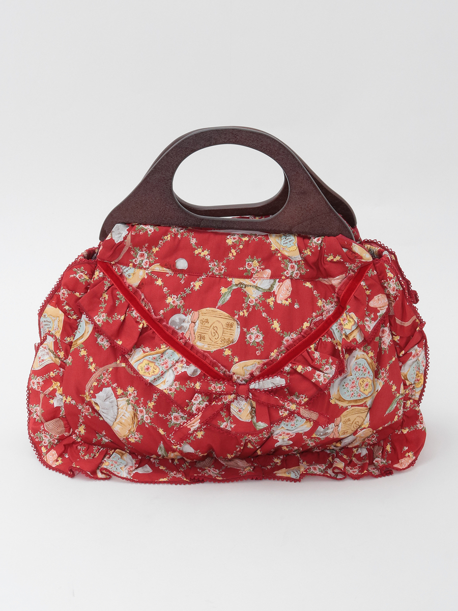 パフュームプリントバッグ 詳細画像 ローズレッド 1