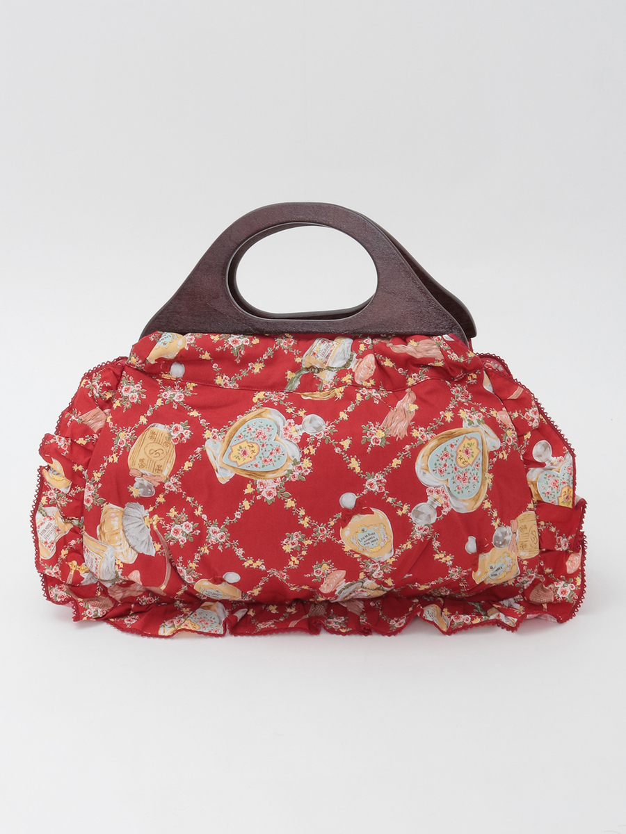 パフュームプリントバッグ 詳細画像 ローズレッド 3