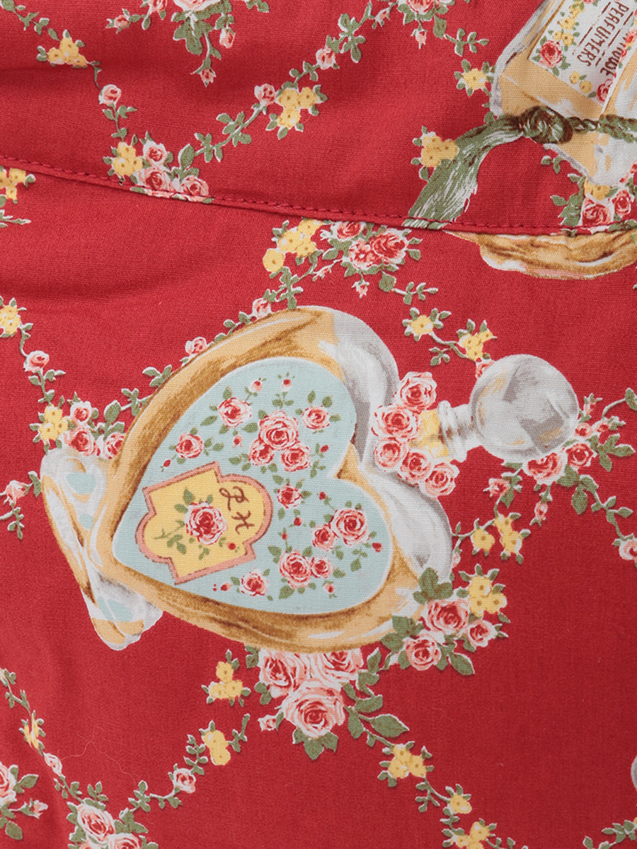 パフュームプリントバッグ 詳細画像 ローズレッド 7