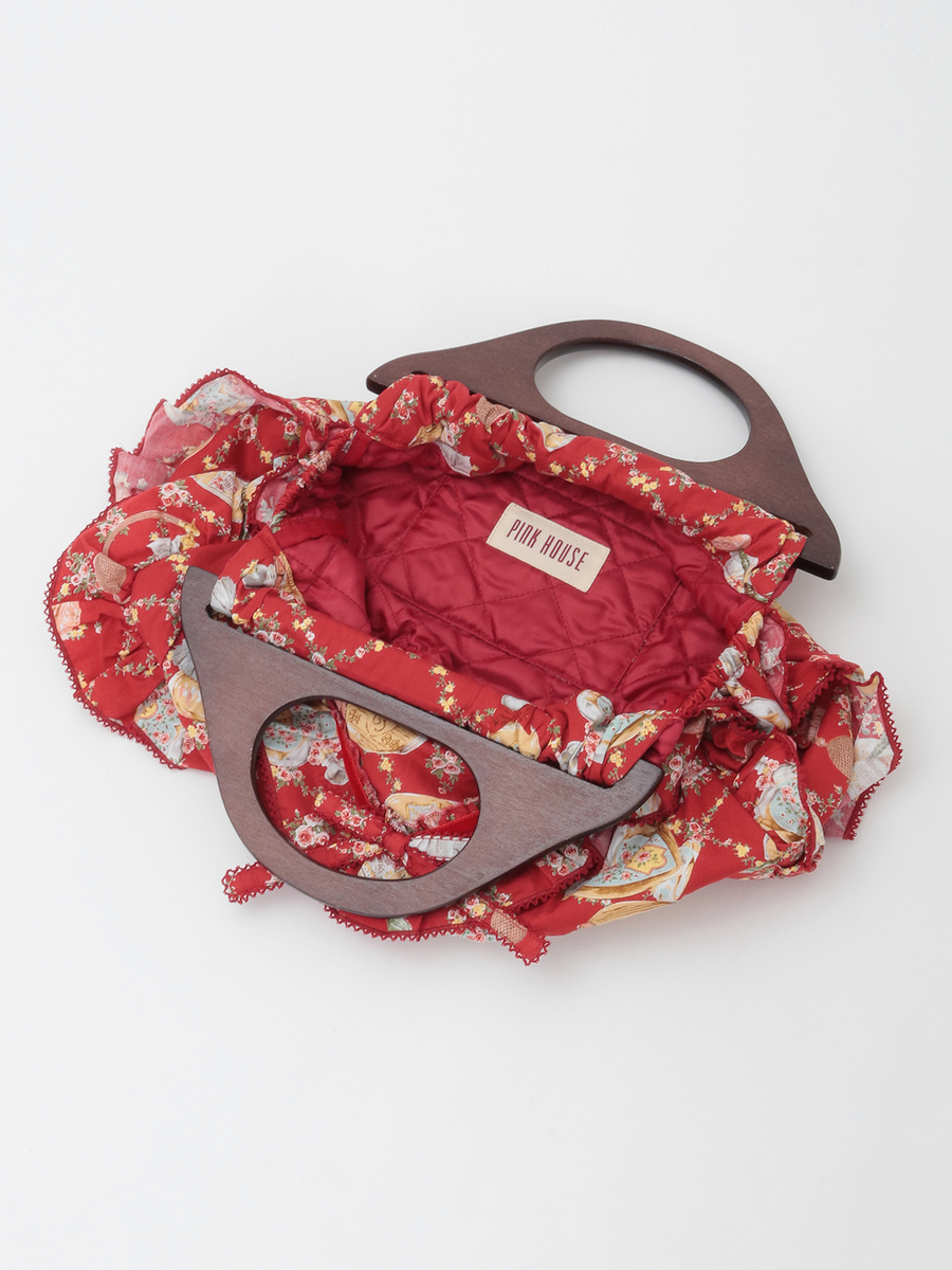 パフュームプリントバッグ 詳細画像 ローズレッド 8