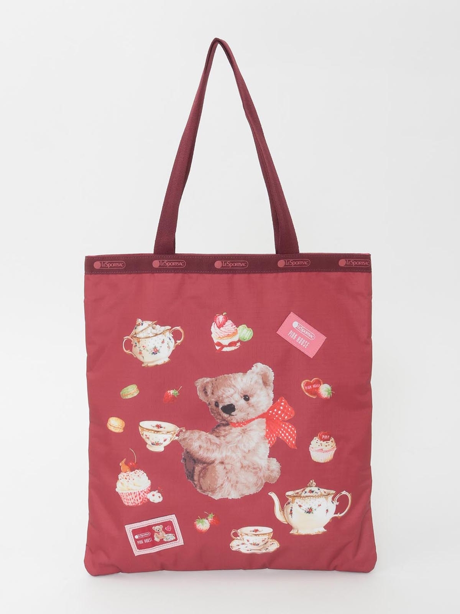 PH Tea Party Bear LARGE EMERALD TOTE 詳細画像 アカ 1