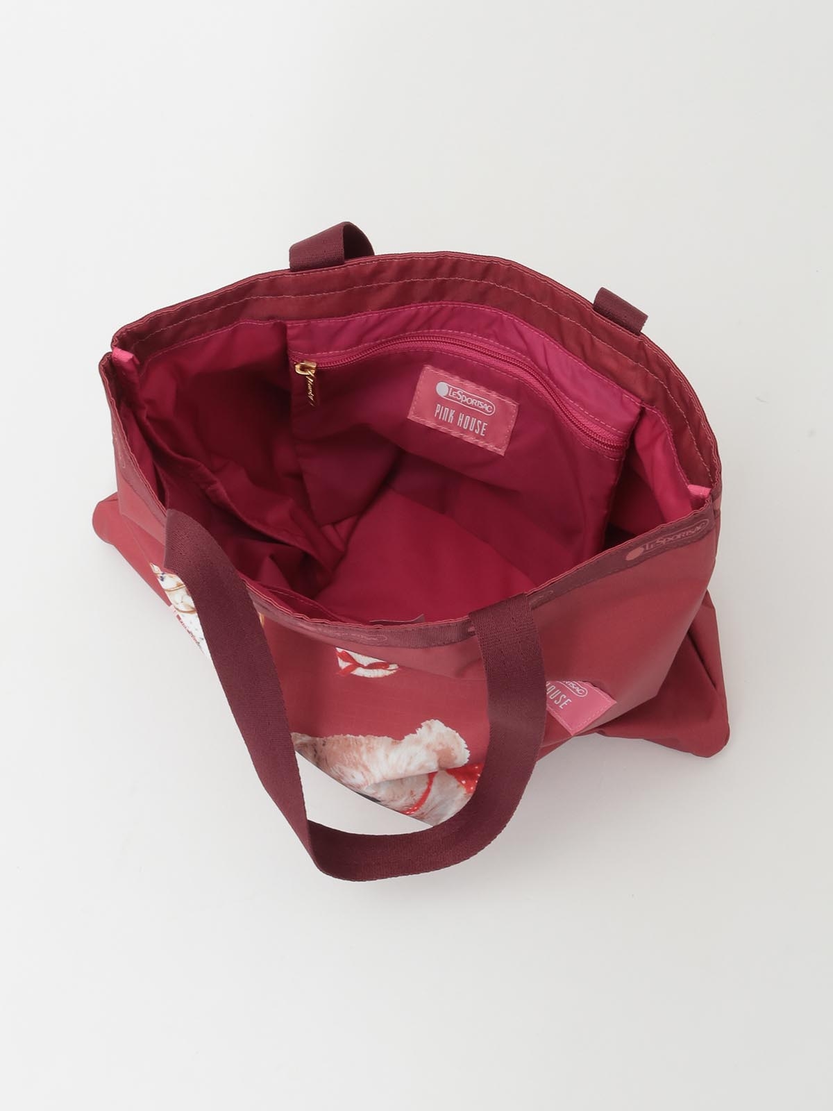 PH Tea Party Bear LARGE EMERALD TOTE｜ピンクハウスオフィシャル