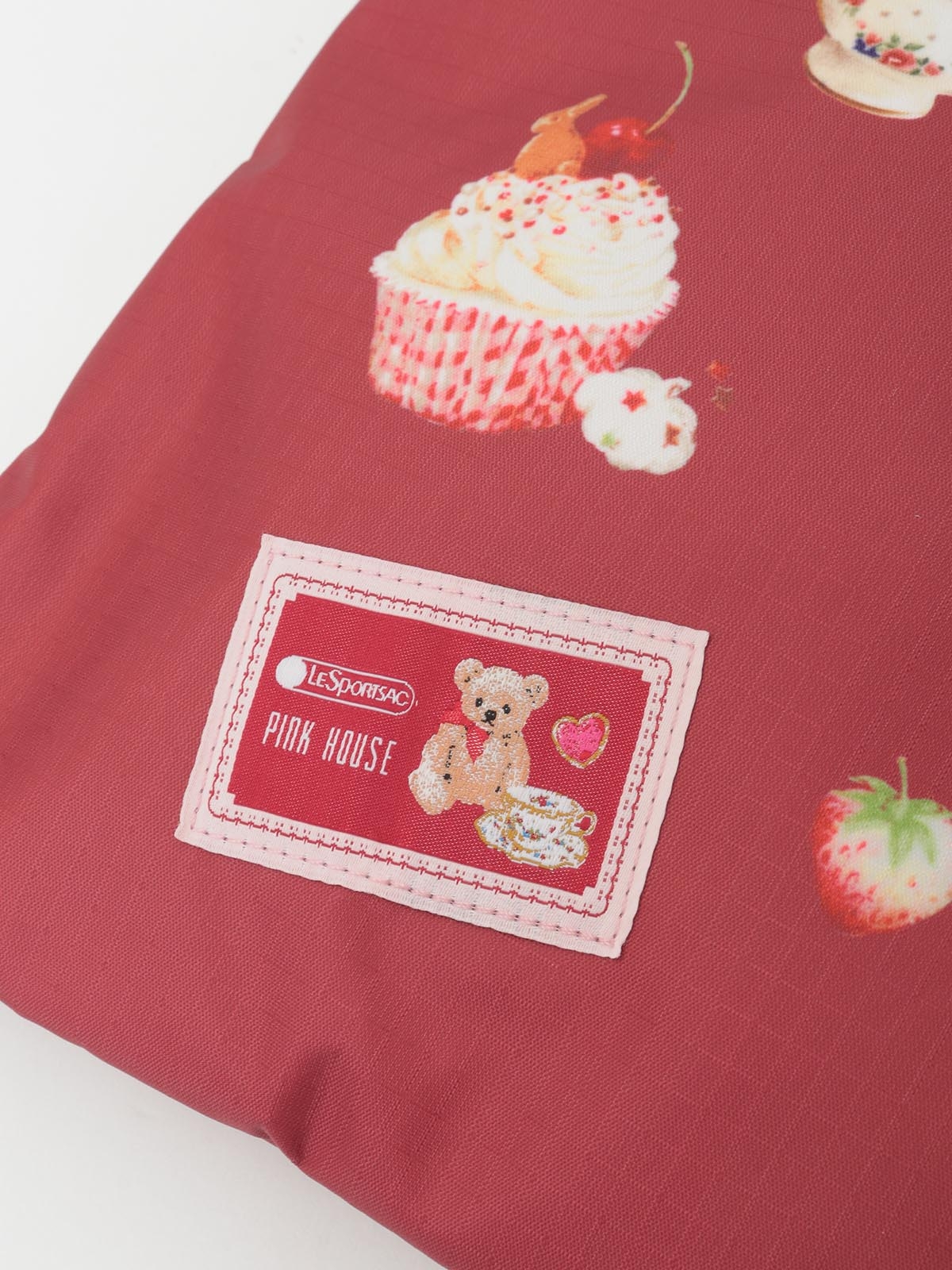 PH Tea Party Bear LARGE EMERALD TOTE｜ピンクハウスオフィシャル