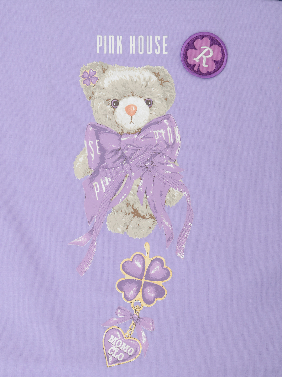 PINK HOUSE&times;Momoclo テディ＆ネコプリントバッグ 詳細画像 ピンク・ネコ 18