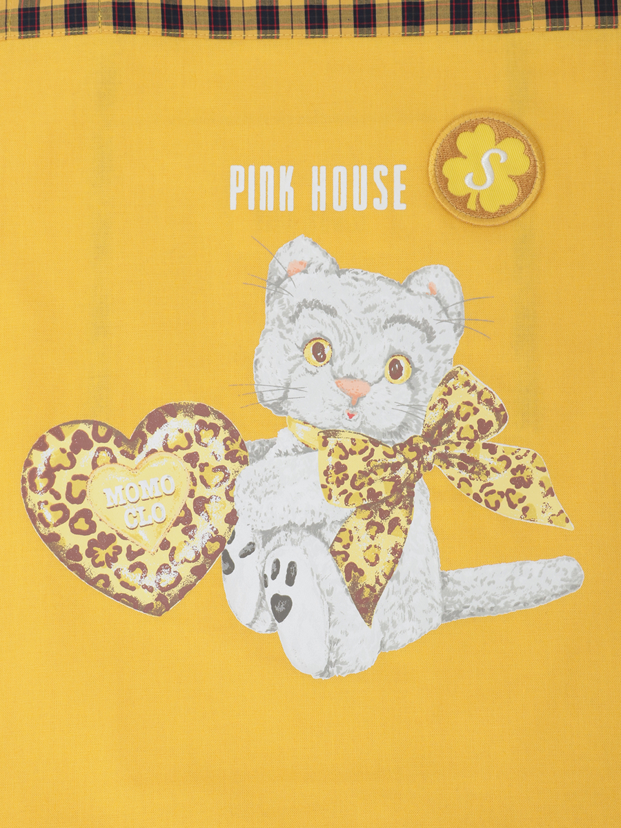 PINK HOUSE&times;Momoclo テディ＆ネコプリントバッグ 詳細画像 ピンク・ネコ 22