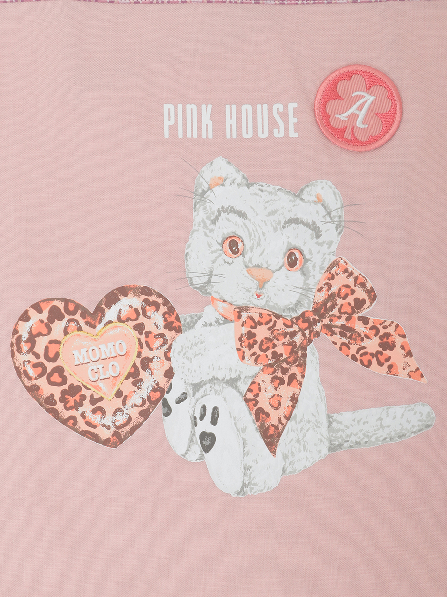 PINK HOUSE&times;Momoclo テディ＆ネコプリントバッグ 詳細画像 ピンク・ネコ 23