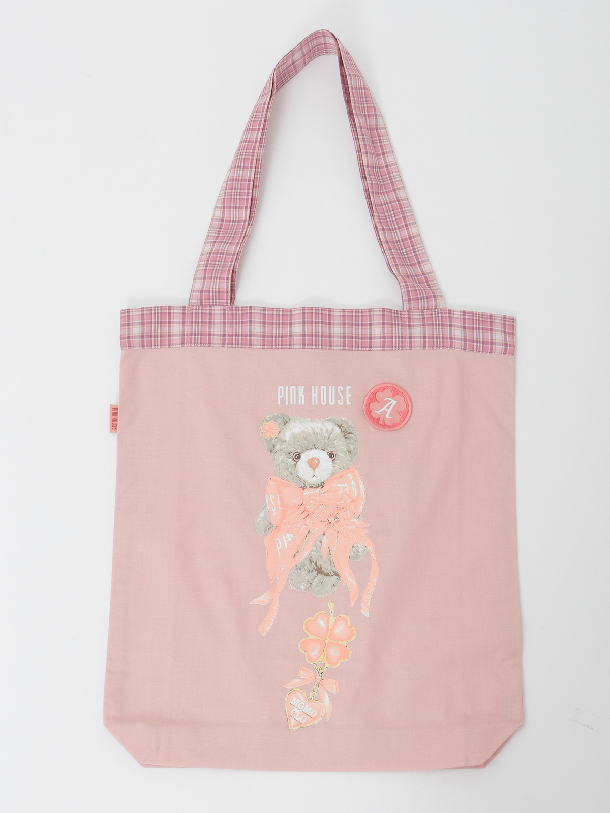 PINK HOUSE×Momoclo テディ＆ネコプリントバッグ｜ピンクハウス