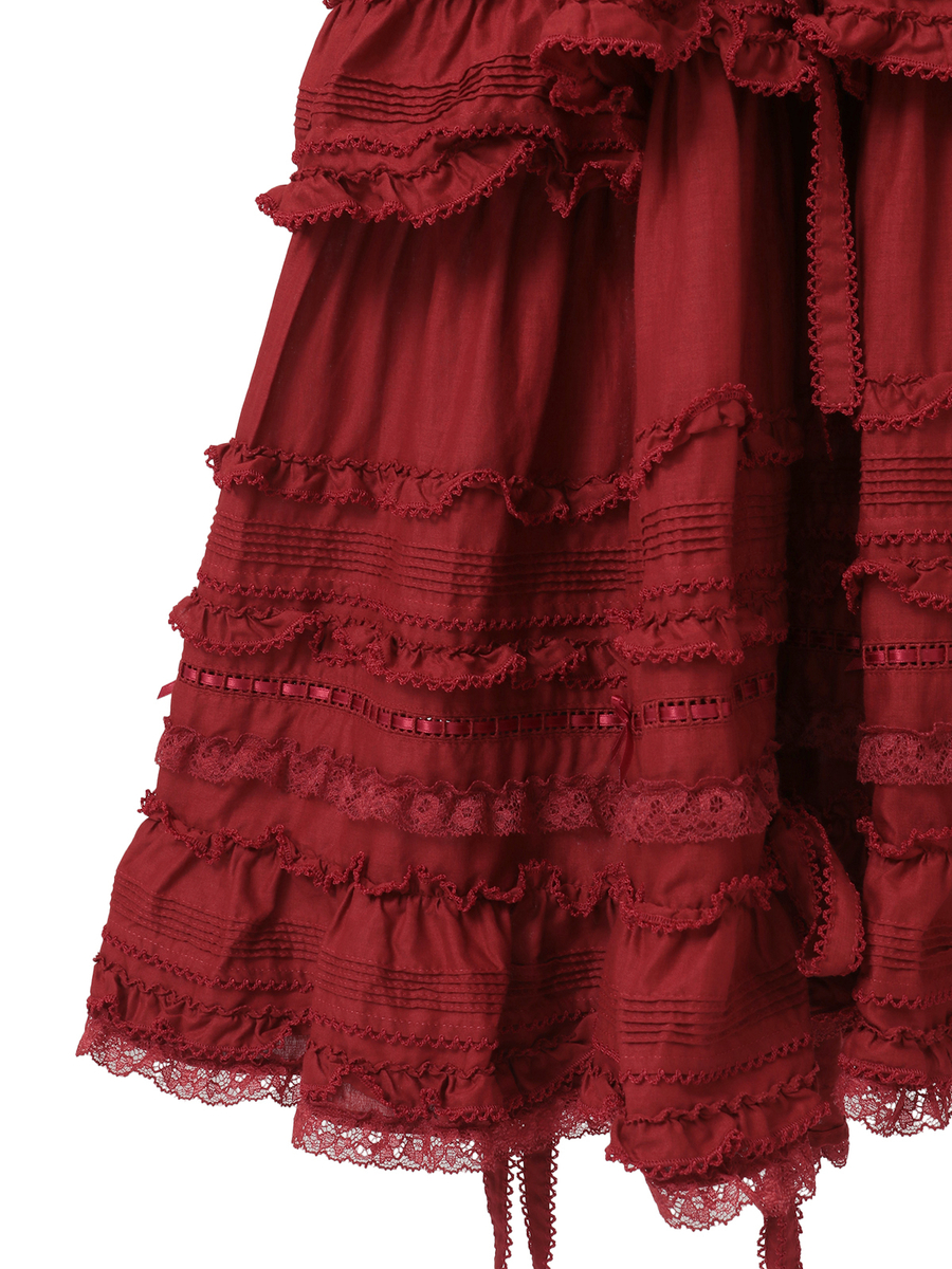 ローズ刺繍使いタブリエドレス 詳細画像 ソライロ 14