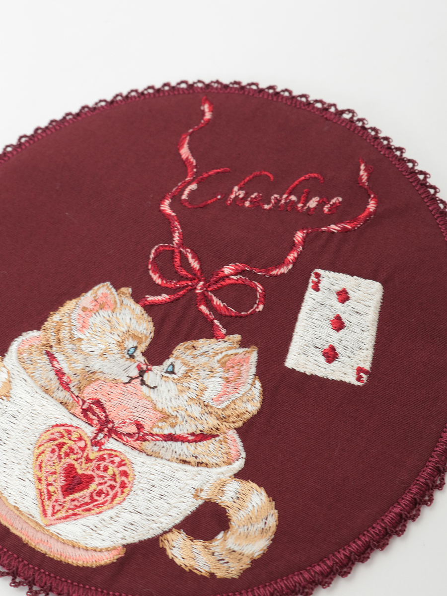 TWINS CHESHIRE刺繍ワッペン 詳細画像 ブルー 6