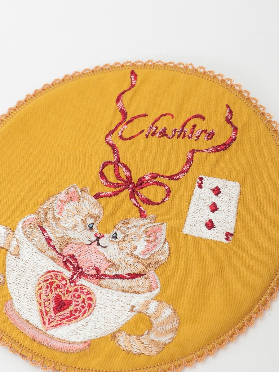 TWINS CHESHIRE刺繍ワッペン 詳細画像 ブルー 7