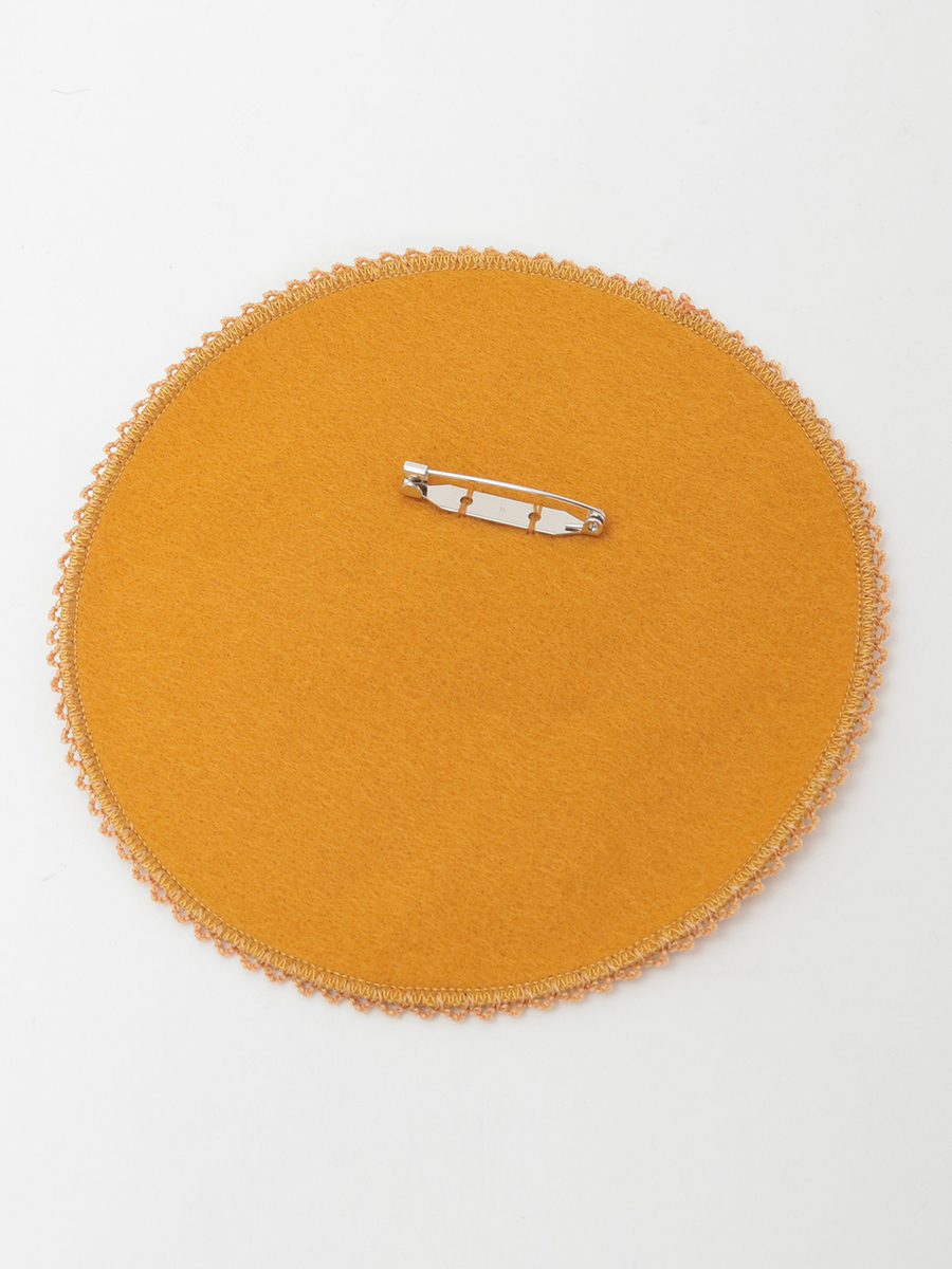 FLYING ON BROOM刺繍ワッペン 詳細画像 パンプキン 2