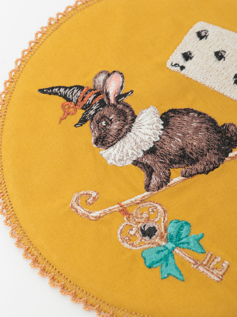 FLYING ON BROOM刺繍ワッペン 詳細画像 パンプキン 5