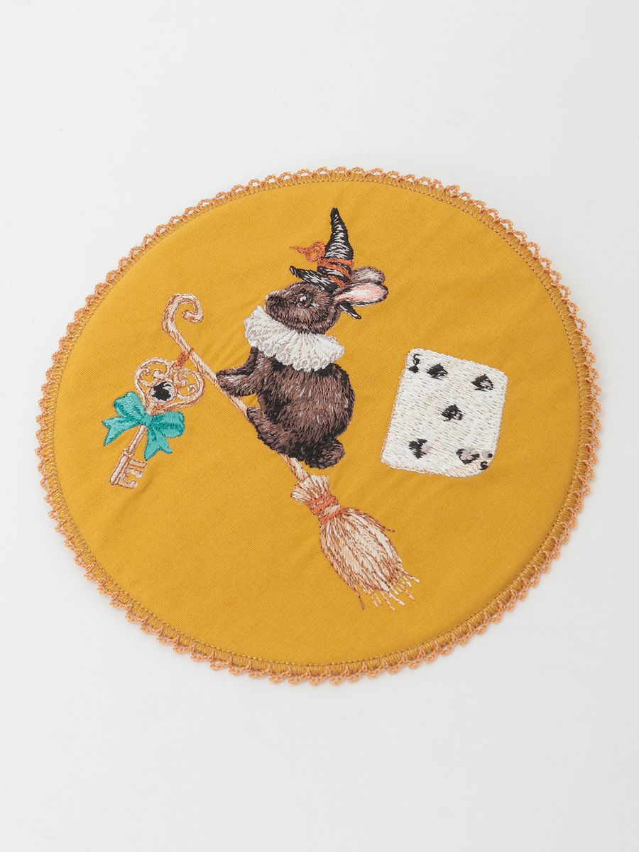 FLYING ON BROOM刺繍ワッペン 詳細画像 パンプキン 1