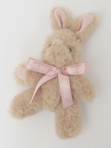 うさぎぬいぐるみコサージュ