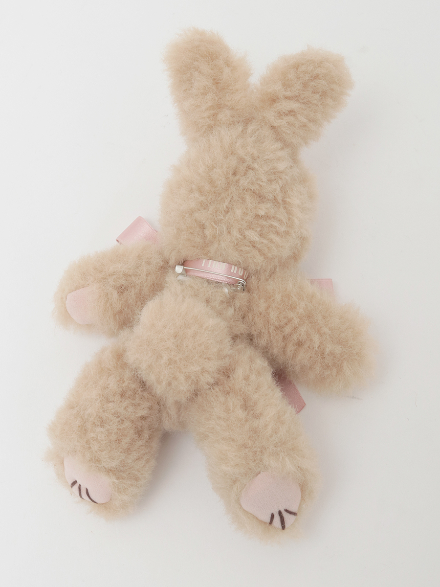 うさぎぬいぐるみコサージュ 詳細画像 ショコラ 2