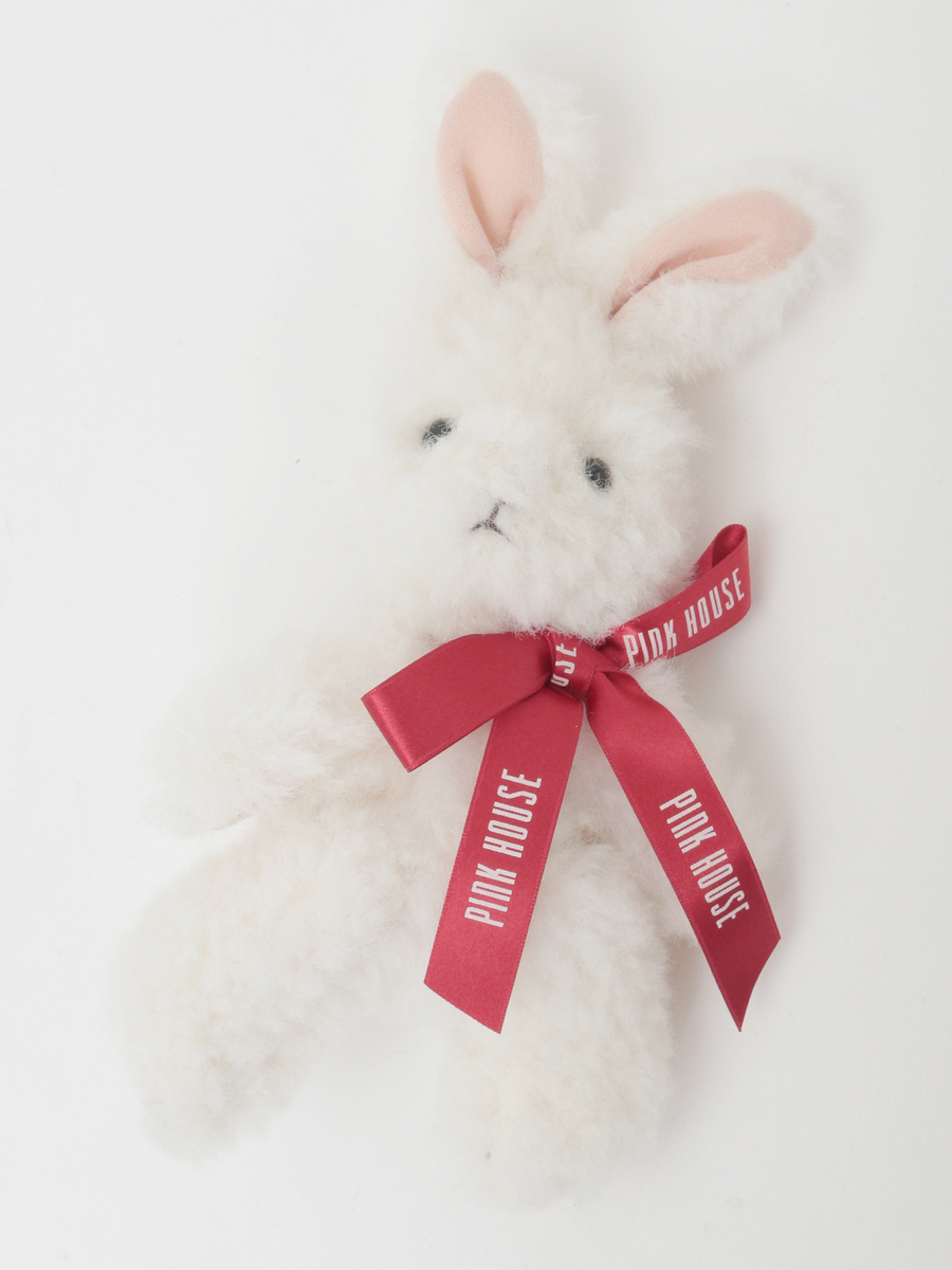 うさぎぬいぐるみコサージュ 詳細画像 バニラ 1