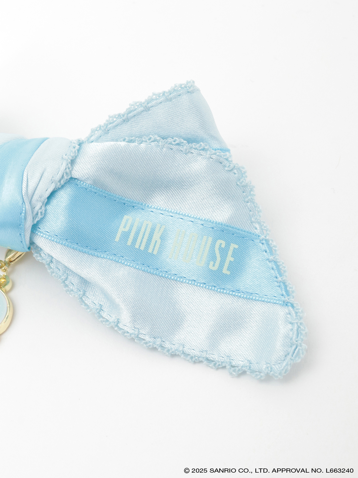 Little Twin Stars×PINK HOUSE リボンクリップ2個セット(チャーム付き