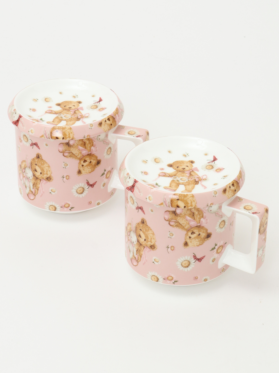 【PINK HOUSE LIFE STYLE】上蓋付きマグカップ 詳細画像 ローズ 9