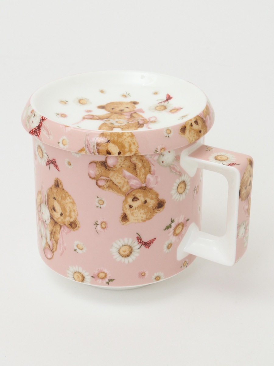 【PINK HOUSE LIFE STYLE】上蓋付きマグカップ 詳細画像 ひな菊ロンド 1